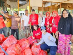 Salurkan Bantuan ke Luwu, Pemcam Towuti: Peduli, Saya Jagaki