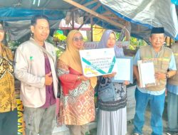 UMKM Pasar Kahayan Dapat Sertifikat Halal Gratis Dari HCCM