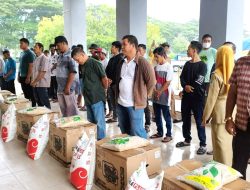 Pemda Pinrang Serahkan Bantuan Penanganan Bencana Alam Bagi Pertanian