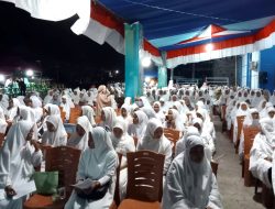 Jamaah Majelis Taklim Membludak Hadir Bacakan Doa untuk SUKSES