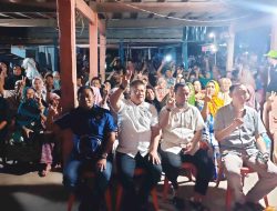 Ratusan Warga Kampiri Sambut Kedatangan Andi Sudirman Sulaiman