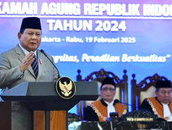 Presiden Prabowo Apresiasi Peran Hakim dalam Penegakan Hukum di Indonesia