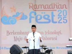 Wabup Selle KS Dalle Buka Secara Resmi Ramadhan Fest 2025 yang Digelar HIPMI Soppeng