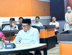 Wabup Soppeng Ikuti Peluncuran IKPD MCP Tahun 2025 Secara Virtual