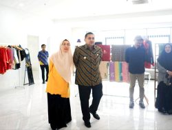 Dua Hari Setelah Dilantik Jadi Ketua, Melinda Aksa Tinjau Gedung TP PKK Makassar