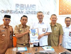 Bupati SAR Temui Kepala BBWS Pompengan Bahas Pembenahan Irigasi di Sidrap