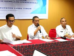 Bupati Irwan Pimpin RUPS LB PT. Luwu Timur Gemilang, Tetapkan Komisaris dan Direksi Baru