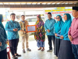 TP PKK Sidrap Peduli, Gandeng Lazismu Santuni Korban Kebakaran di Aka-akae