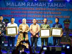 Malam Ramah Tamah Apel Kesiapsiagaan di Wajo, Wagub Fatmawati Rusdi Tekankan Satpol PP Harus Humanis