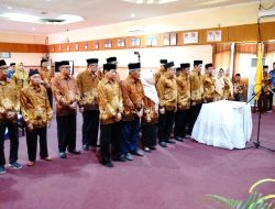 Wabup Selle KS Dalle Lantik Kepengurusan PWRI Soppeng Masa Bakti 2024-2029