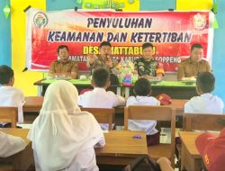 SDN 237 Aletellue Gelar Penyuluhan Kamtibmas dari Narasumber TNI-Polri
