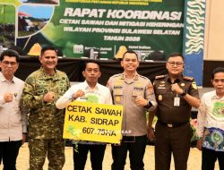 Sidrap Percepat Cetak Sawah dan Mitigasi Kekeringan, Targetkan Tambahan 600 Hektare pada 2026
