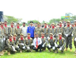 Hadiri HUT Damkar, Satpol PP dan Satlinmas, Bupati Soppeng Tegaskan Pentingnya Kesiapsiagaan
