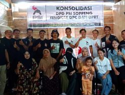 PSI Soppeng Gaspol Konsolidasi Maraton di Tiga Kecamatan, Perkuat Basis Hingga Akar Rumput