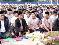 Bupati Sidrap Salat Iduladha Bersama Ribuan Warga, Paparkan Capaian Pembangunan Daerah