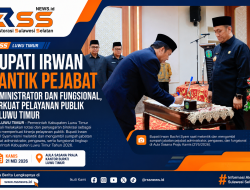 Rotasi Pejabat Pemkab Lutim, Irwan Bachri Syam Tekankan Profesionalisme ASN