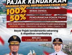 Kabar Gembira! Pemprov Sulsel Hadirkan Program Spesial Pertengahan Tahun 2026, Denda Pajak Kendaraan Dihapus 100 Persen