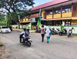 Personel Polres Soppeng Siaga di Titik Strategis, Warga Apresiasi Program Commander Wish