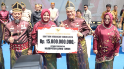 Hari Jadi Ke-23 Luwu Timur Diwarnai Banjir Bantuan, Dukung Pembangunan dan Kesejahteraan Masyarakat