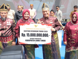 Hari Jadi Ke-23 Luwu Timur Diwarnai Banjir Bantuan, Dukung Pembangunan dan Kesejahteraan Masyarakat