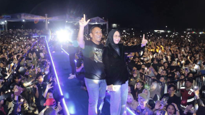 Lautan Manusia Meriahkan HUT ke-23 Luwu Timur, Juan Reza dan Bupati Irwan Sukses Hibur Ribuan Warga