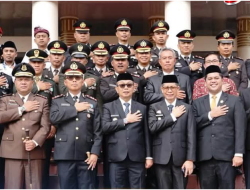 Pemkab Soppeng dan Forkopimda Hadiri Hari Bhayangkara ke-80, Sinergi Polri Jadi Kunci Keamanan Daerah