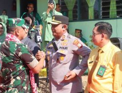Pangdam XIV/Hasanuddin Kunjungi Soppeng, Kapolres Tegaskan Komitmen Perkuat Sinergi TNI-Polri