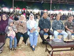 Baru Dilantik, Kapolsek Liliriaja AKP Mahmuddin Langsung Hadiri Malam Kesenian HUT ke-81 RI di Cangadi