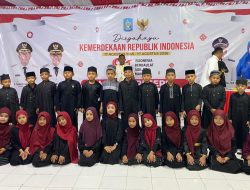 Suasana Mendadak Syahdu, Santri SDIT Al-Multazam Lantunkan Shalawat Badar di Malam Kesenian Liliriaja