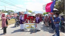 Lurah Jenna’E Muyassir Lepas Karnaval dan Gerak Jalan, HUT ke-81 RI di Lajoa Berlangsung Meriah