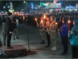 Obor Kemerdekaan Terangi Kota Watansoppeng, Semangat Persatuan Makin Berkobar