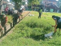 Aksi Nyata Peduli Lingkungan, Koramil 1423-04/Liliriaja dan Warga Bersihkan Saluran Air di Jennae