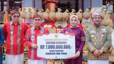 Pesona Fatmawati Rusdi di Balik Penyerahan Rp7 Miliar untuk Tana Toraja